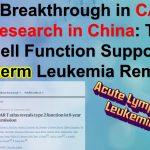 New Breakthrough in CAR-T Cell Research in China: Type 2 T Cell Function Supports Long-term Leukemia Remission